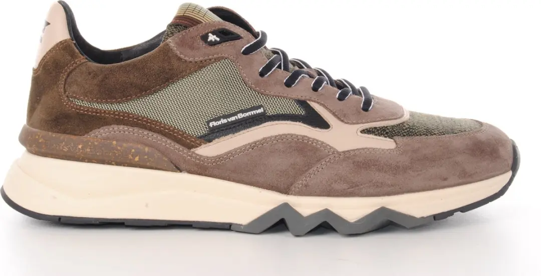 Floris van Bommel De Zager Sfm-10178 Sneakers - Groen - 41⅓ - afbeelding 3 van 6