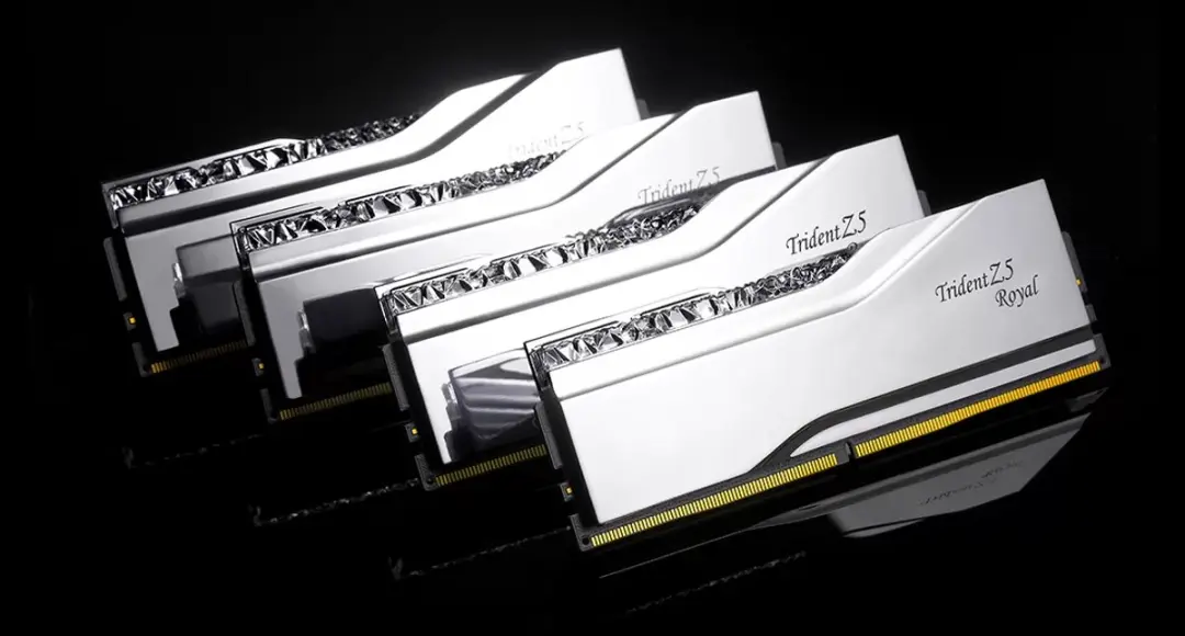 G.Skill Trident Z5 Royal F5-6400J3039G16GX2-TR5S DDR5 Geheugen 32GB - 2x16GB - Zilver