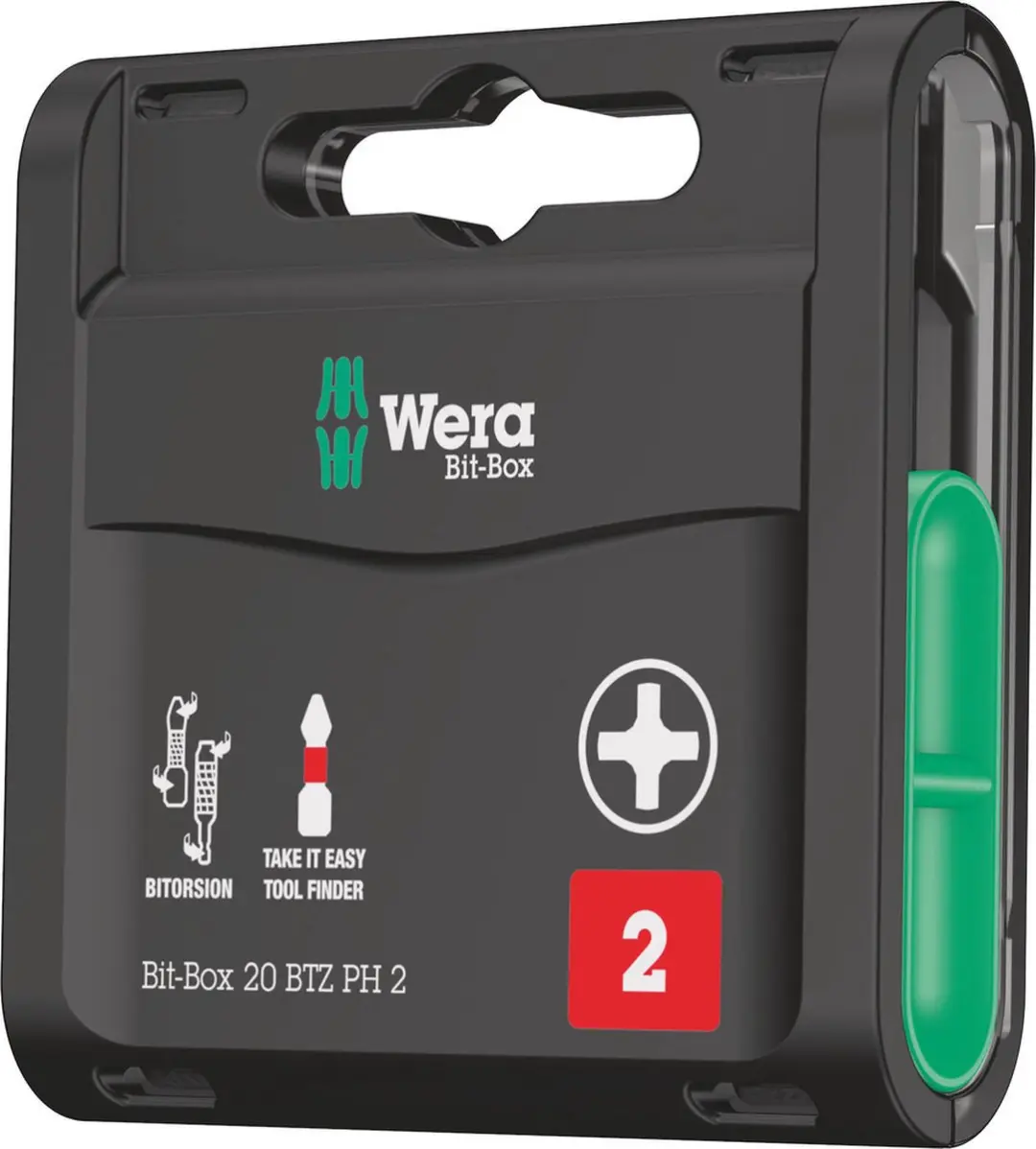 Wera 05057751001 Bit-Box 20 BTZ PH 20-delige Bitset