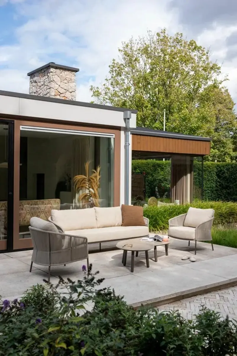 4 Seasons Florence Loungebank Terre - 2 Zitplekken - afbeelding 5 van 6