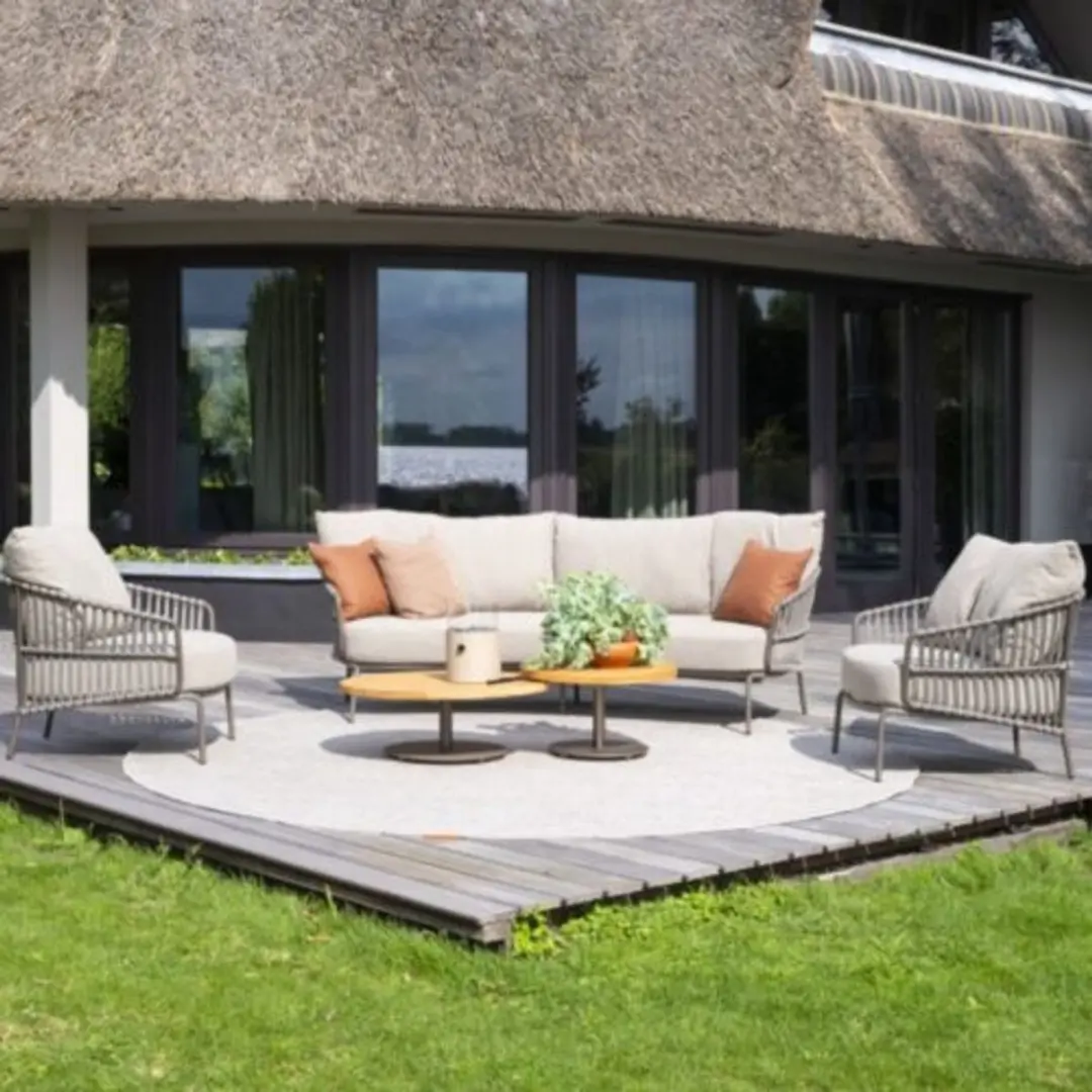 4 Seasons Outdoor Capalbio Loungestoel - Terre - afbeelding 6 van 6