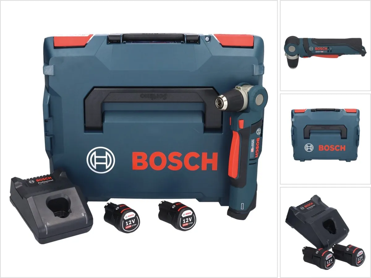 Bosch Professional GWB 12-LI Accu Haakse Boormachine - 2x 2,0Ah - 10mm - afbeelding 6 van 6