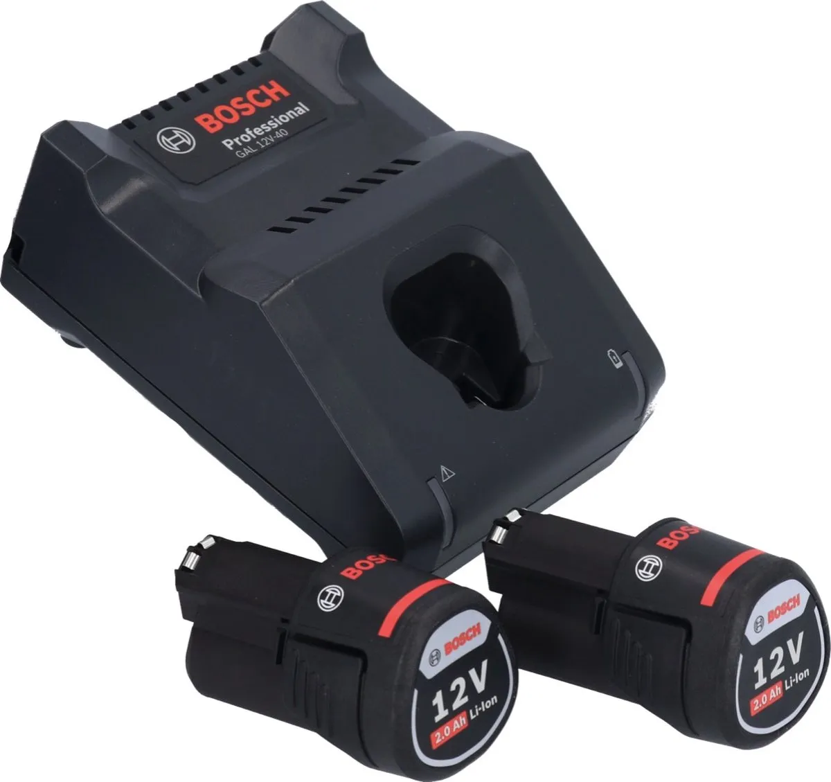 Bosch Professional GWB 12-LI Accu Haakse Boormachine - 2x 2,0Ah - 10mm