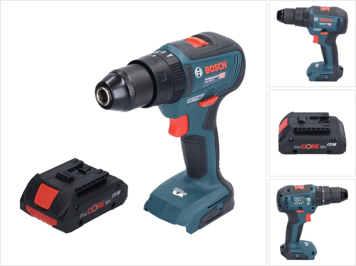 Bosch Professional GSB 18V-55 Accu-Klopboormachine 55Nm