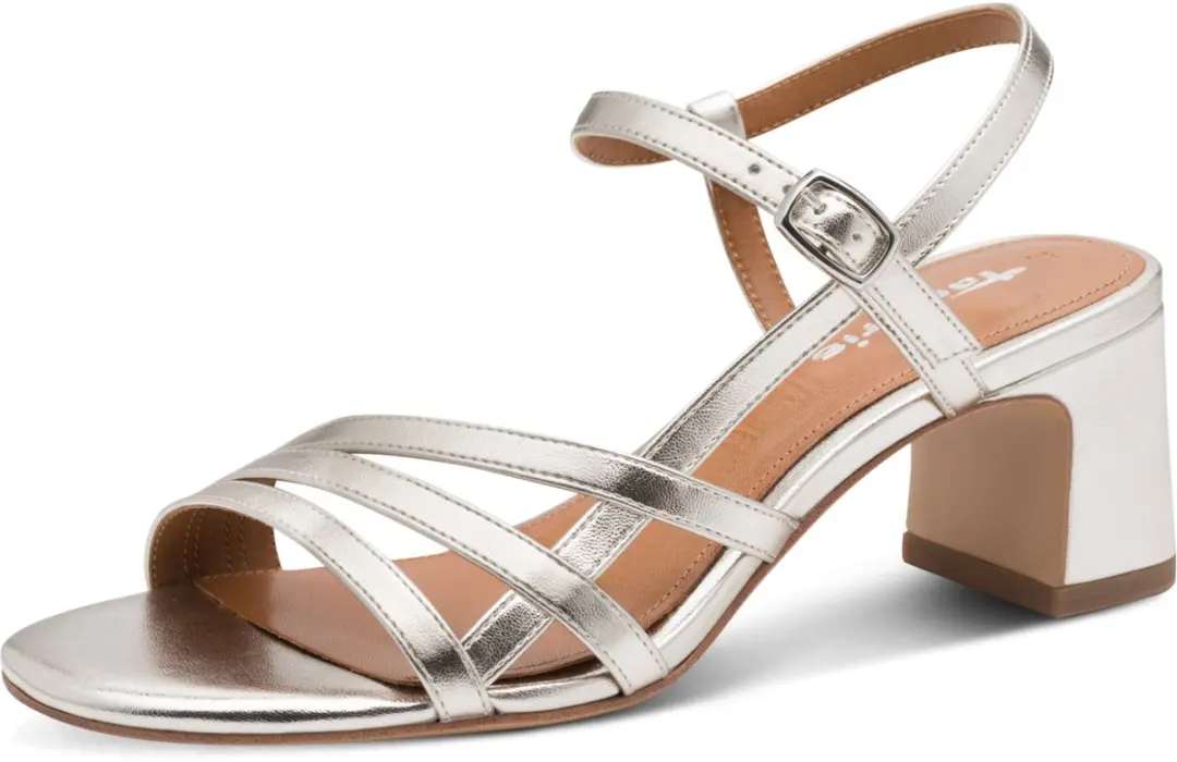 Tamaris Dames Sandalen 42 - Metallic
