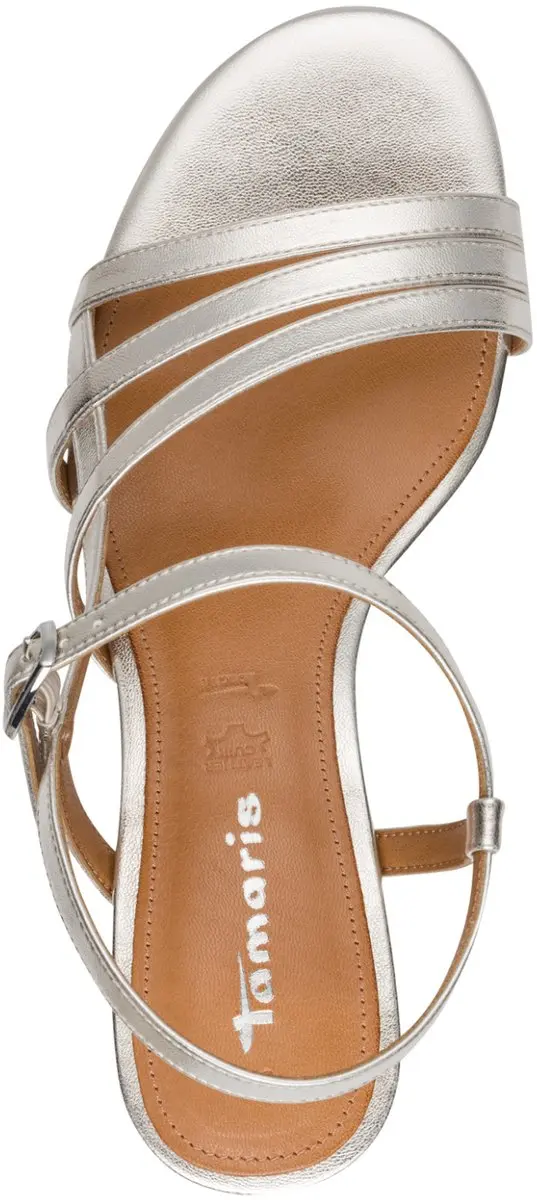 Tamaris Dames Sandalen 42 - Metallic