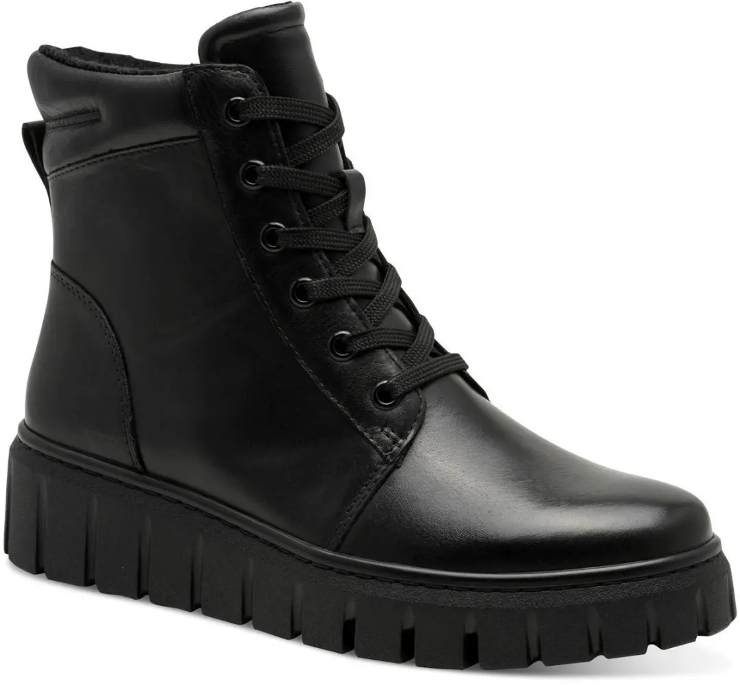 Marco Tozzi Dames Enkellaarsje 2-25293-45 001 F-breedte Maat: 40 EU