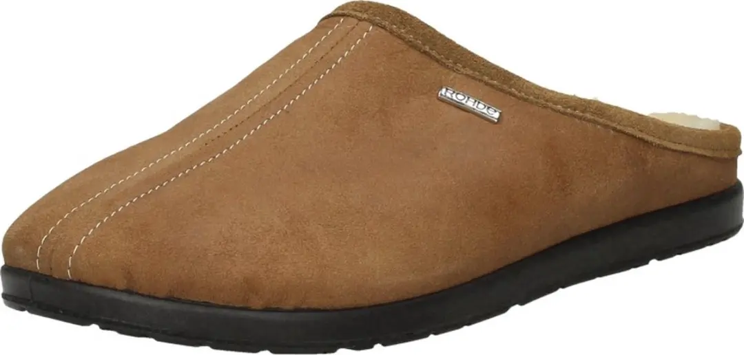 Rohde Pantoffels Open - cognac - Maat 42