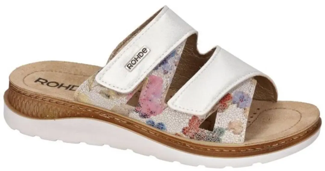 Rohde Slipper Dames 1302-01 - Wit - Maat 41