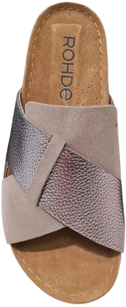 Rohde 5410 Teenslipper - Grijs