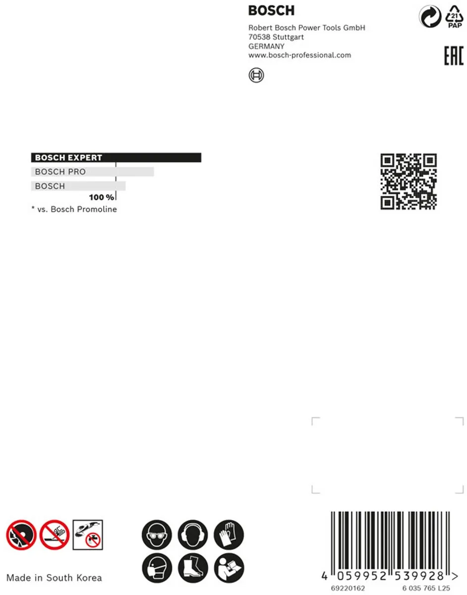 Bosch Professional Expert X-LOCK Diamantdoorslijpschijven 115mm - Keramiek