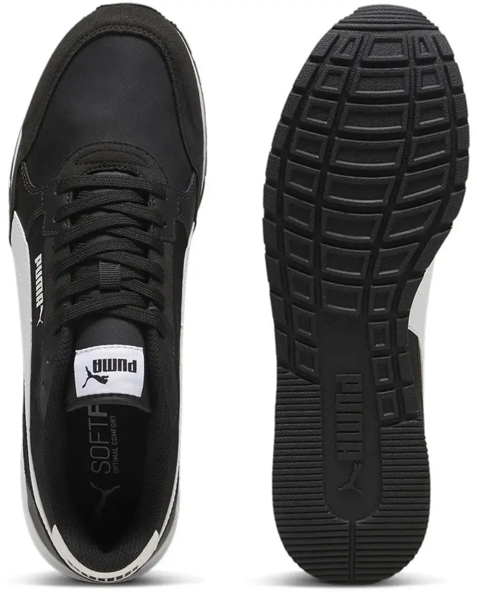 PUMA ST Runner v4 Schoenen - 37.5 - Black/White - afbeelding 3 van 6