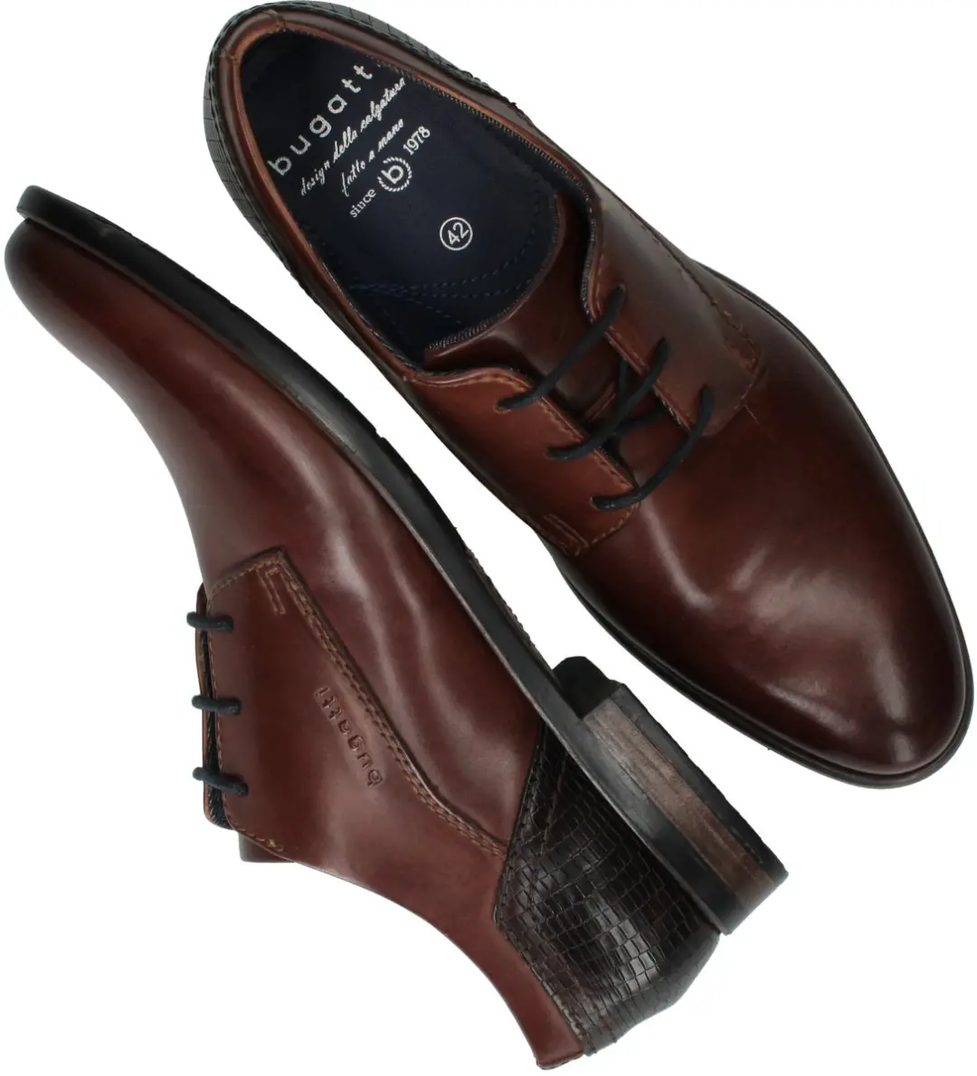 Bugatti Veterschoenen 311603 - Maat 45 - Bruin