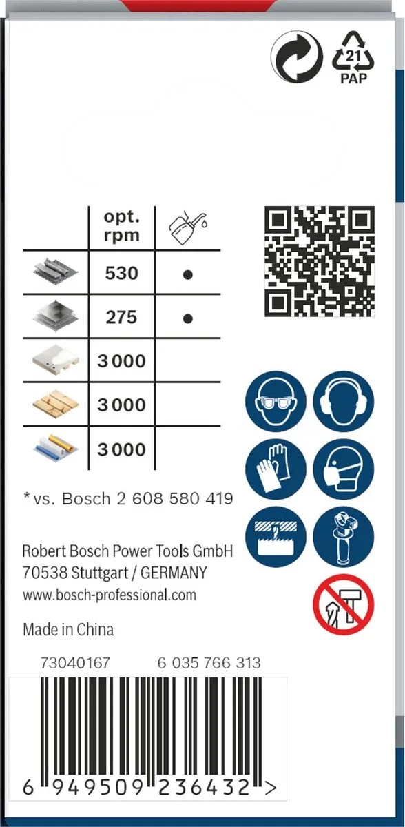 Bosch Professional Multimateriaal Gatenzaag 16mm - 26089