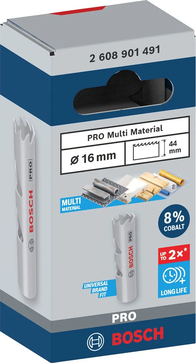 Bosch Professional Multimateriaal Gatenzaag 16mm - 26089