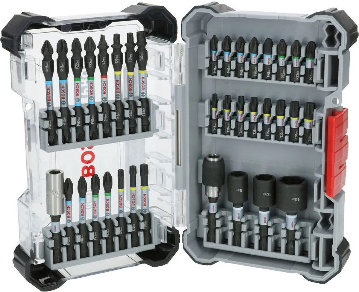 Bosch Professional PRO Impact Schroefbitset 36-delig T20