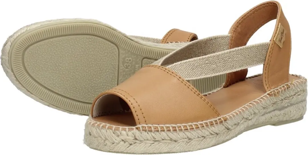 Toni Pons Etna Dames Espadrilles Cuiro | Cognac | Leer | Maat 36 | ETNAcuiro - afbeelding 6 van 6