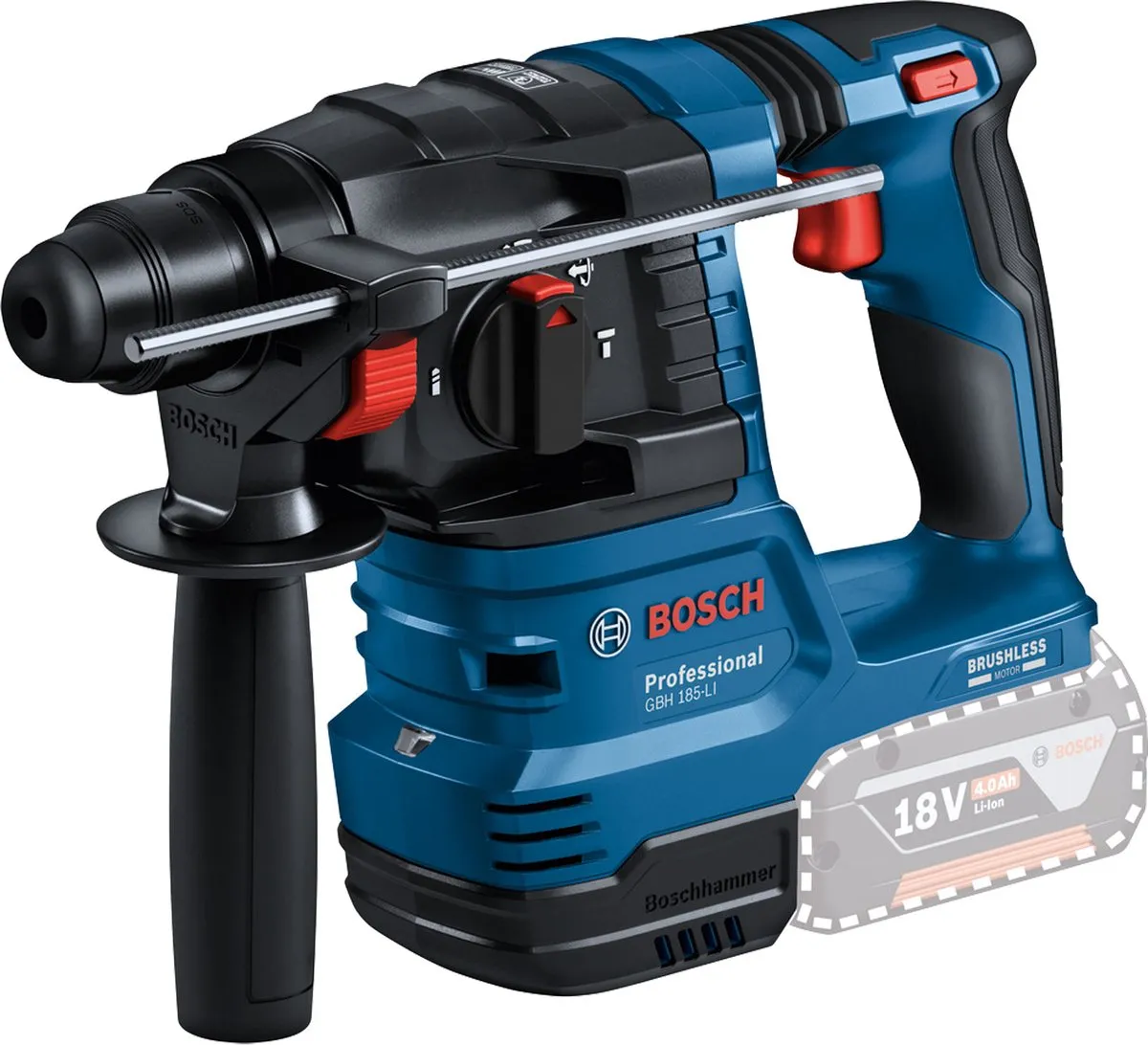 Bosch Professional GBH 18V-22 Solo Boorhamer SDS-plus