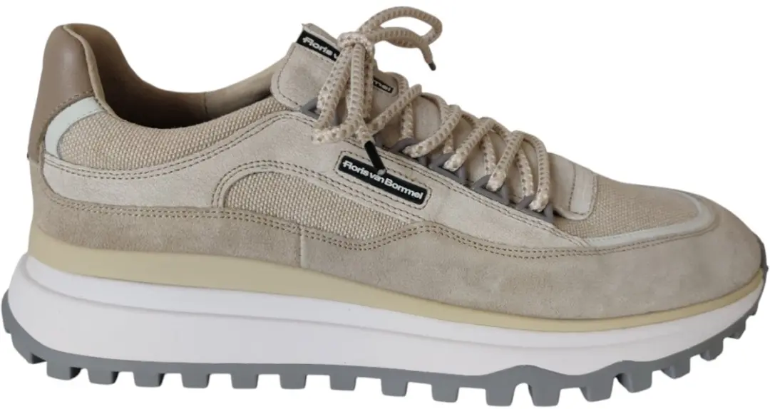 Floris van Bommel Sneaker De Gripper Beige