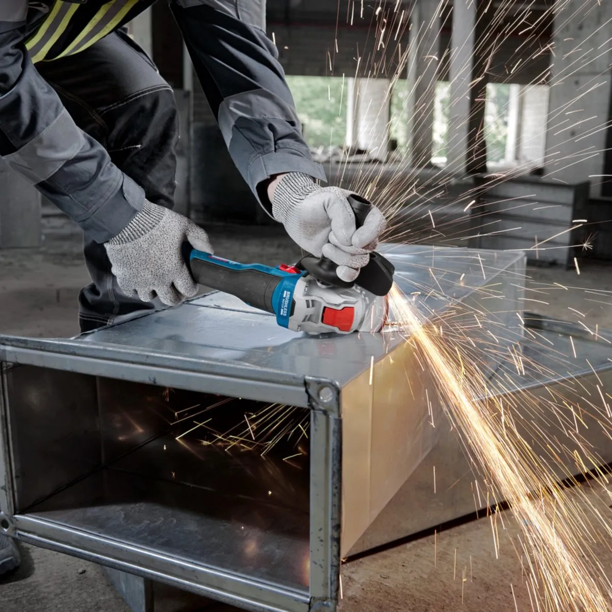 Bosch Professional GWX 18V-8 Accu Haakse Slijper 125mm X-Lock - afbeelding 6 van 6