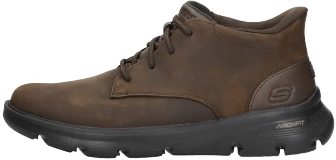 Skechers Arch Fit Garza Veterboots 388203 - Maat 47.5 - Bruin