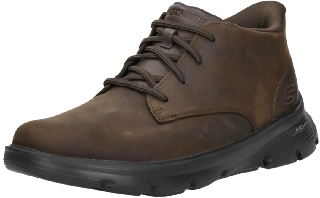 Skechers Arch Fit Garza Veterboots 388203 - Maat 47.5 - Bruin