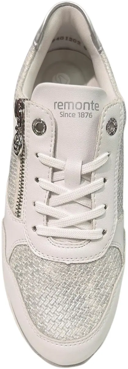 Remonte D1G08-80 Sneakers Dames - Wit Zilver - 42 - afbeelding 4 van 6