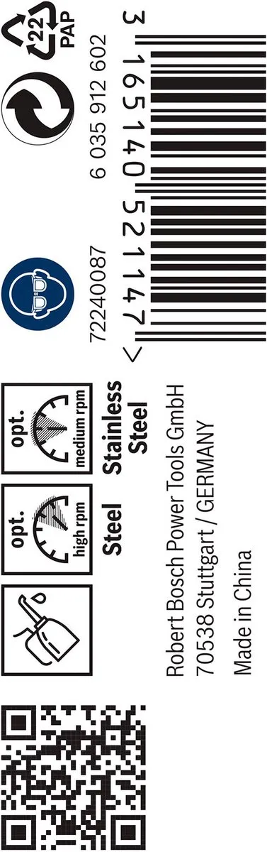 Bosch Professional ST. LINE Metaalboren HSS-CO 3.5mm - 10 Stuks