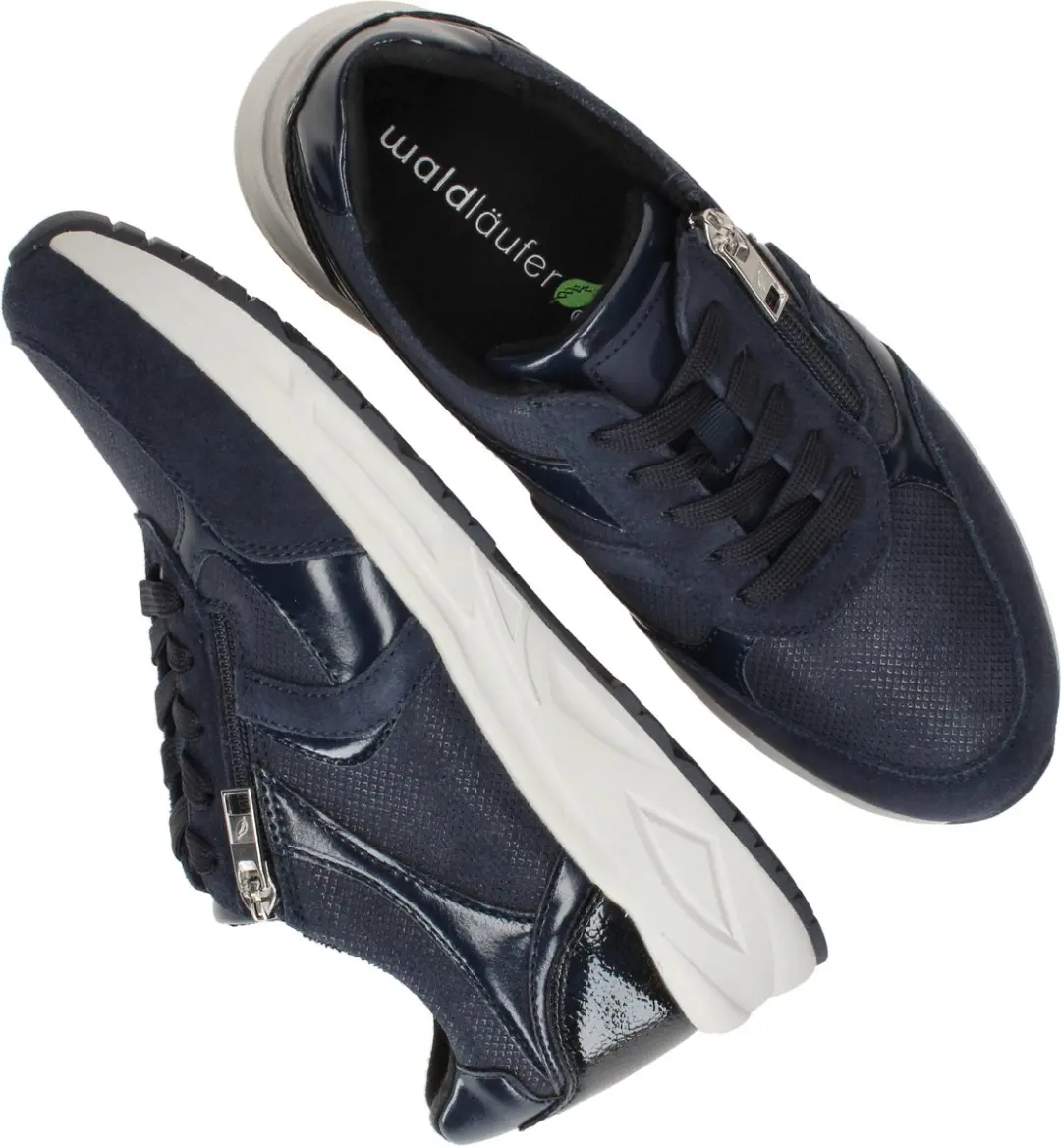 Waldläufer Jill Sneakers - Dames - Blauw - 38 - afbeelding 6 van 6