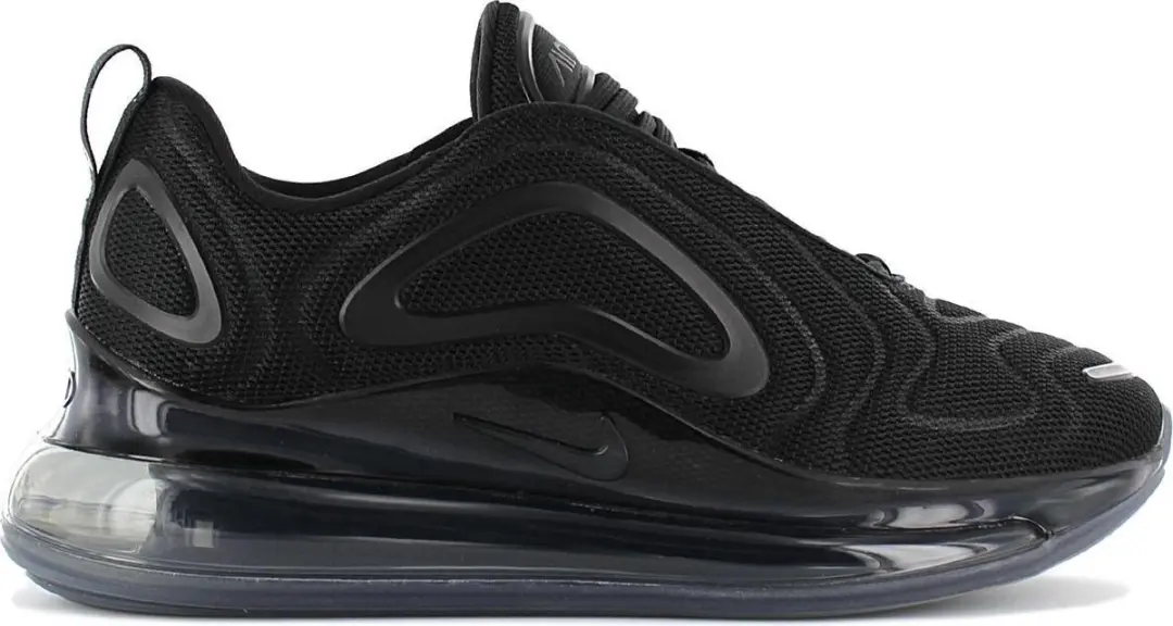 Nike Nike Air Max 720 AR9293-006 Dames Sneaker Sportschoenen Schoenen Zwart