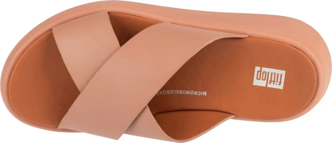 FitFlop F-Mode Flatform Slippers 37.5 - Beige - afbeelding 3 van 5