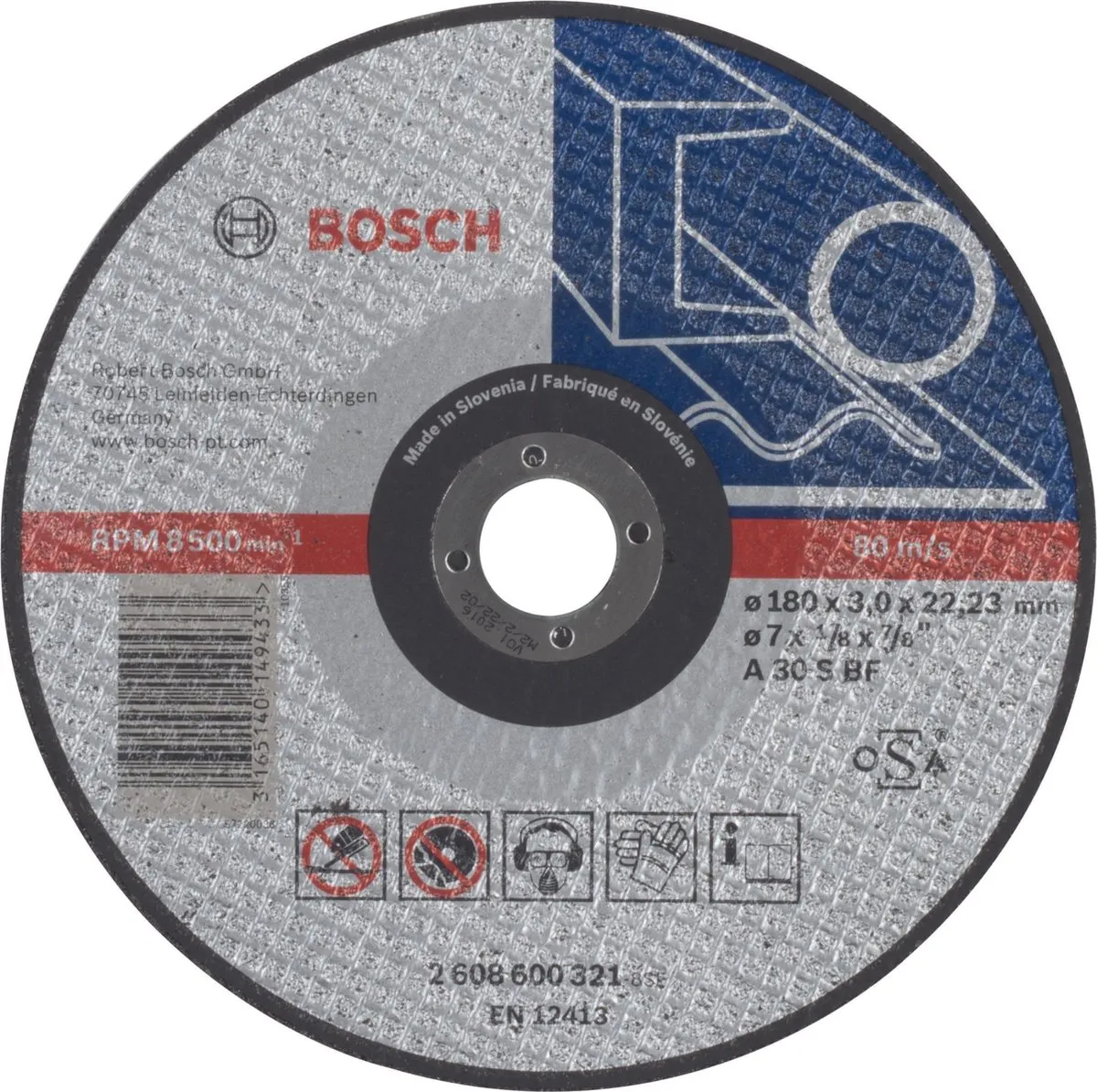 Bosch Professional DSS RECHT MET 180X3