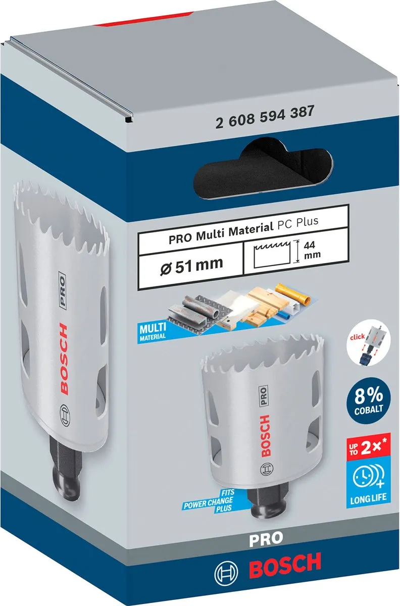 Bosch Professional PC Plus Gatenzaag 51mm - 2608594387