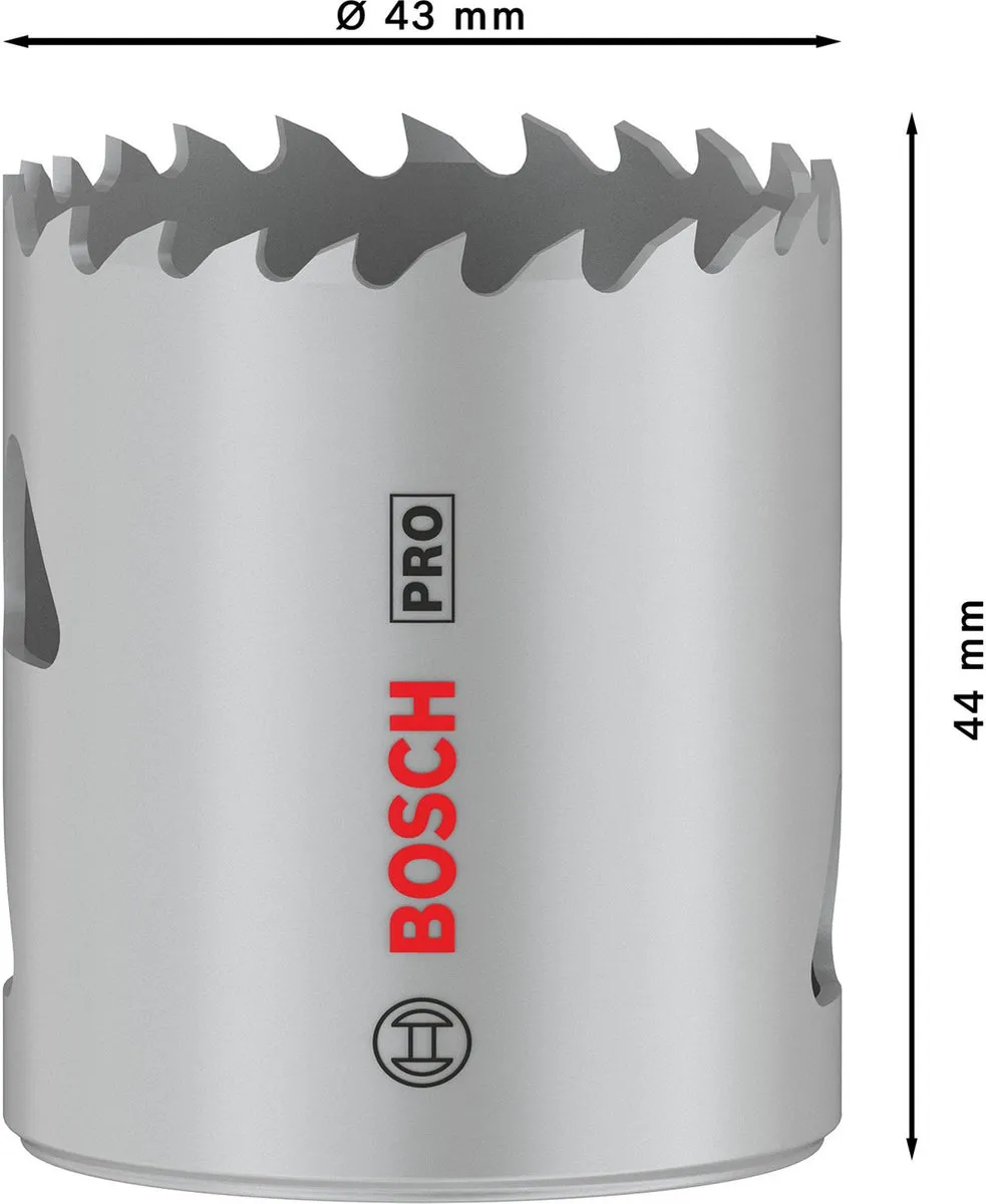 Bosch Professional PRO Multimateriaal Gatenzaag 43mm - 26089...