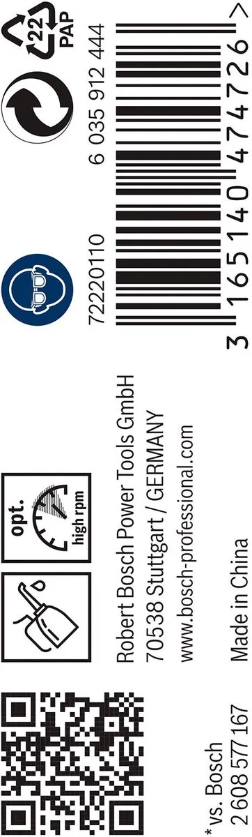 Bosch Professional ST. LINE 1.1mm HSS-G Boor - 10 Stuks