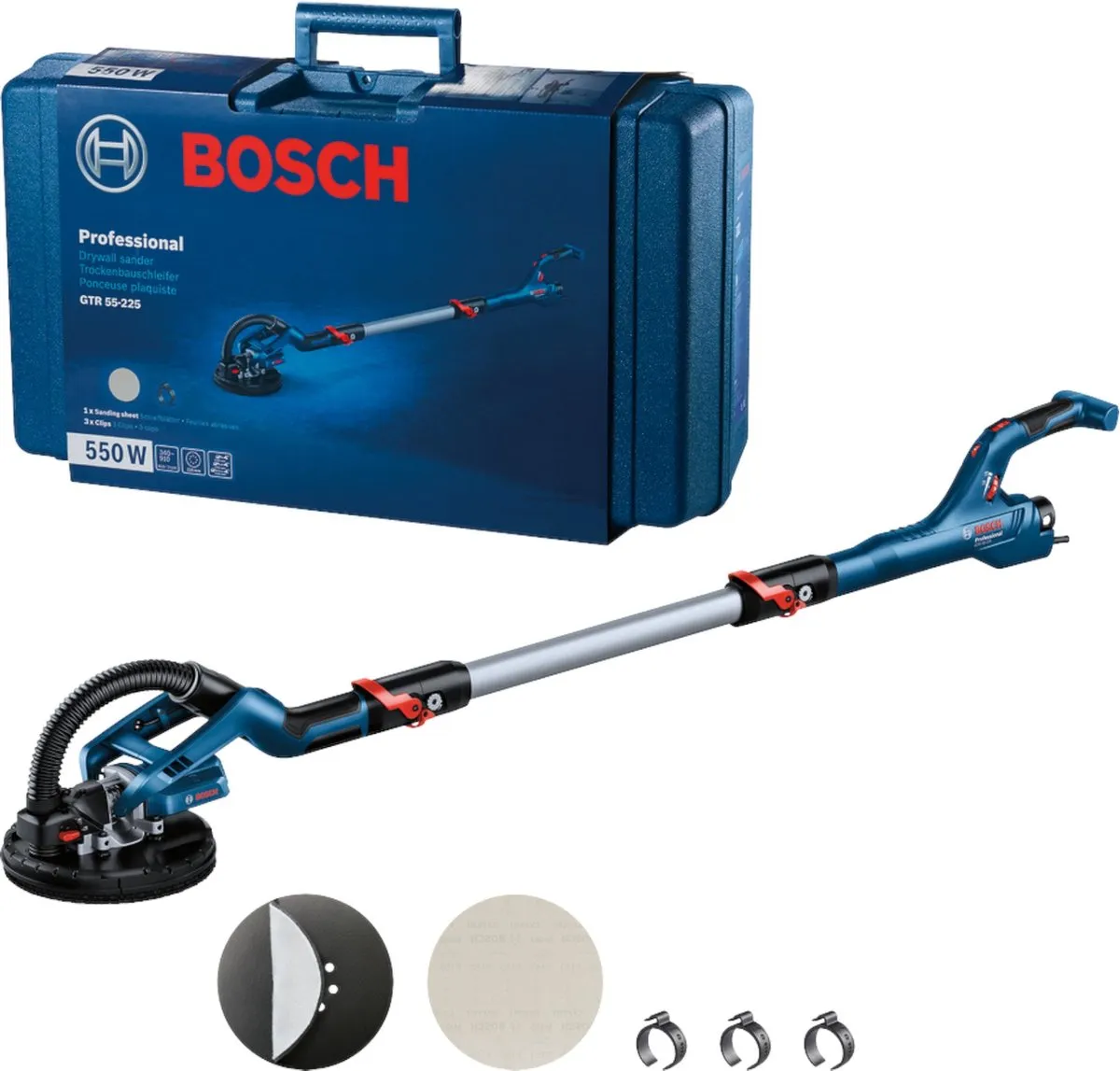 Bosch Professional GTR 55-225 Langnek Schuurmachine - 225mm
