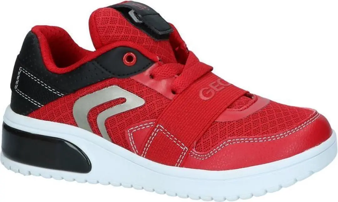 Rode Sneakers Geox X Led