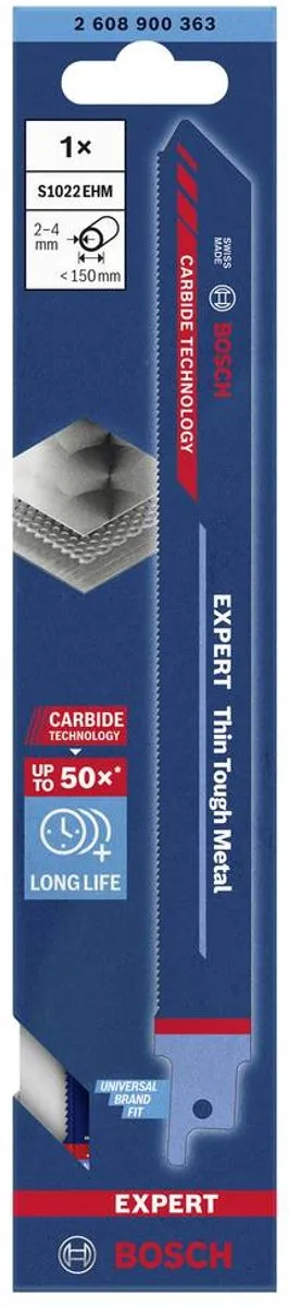Bosch Professional Expert Reciprozaagblad 200mm - Metaal - 4000837495 - afbeelding 6 van 6