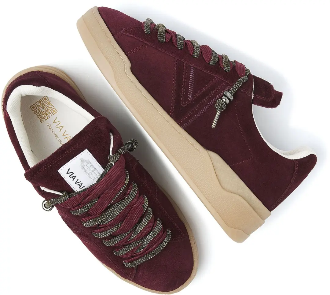 VIA VAI Sam Kyli Sneakers - Dames - 39 - Bordeaux - afbeelding 4 van 6