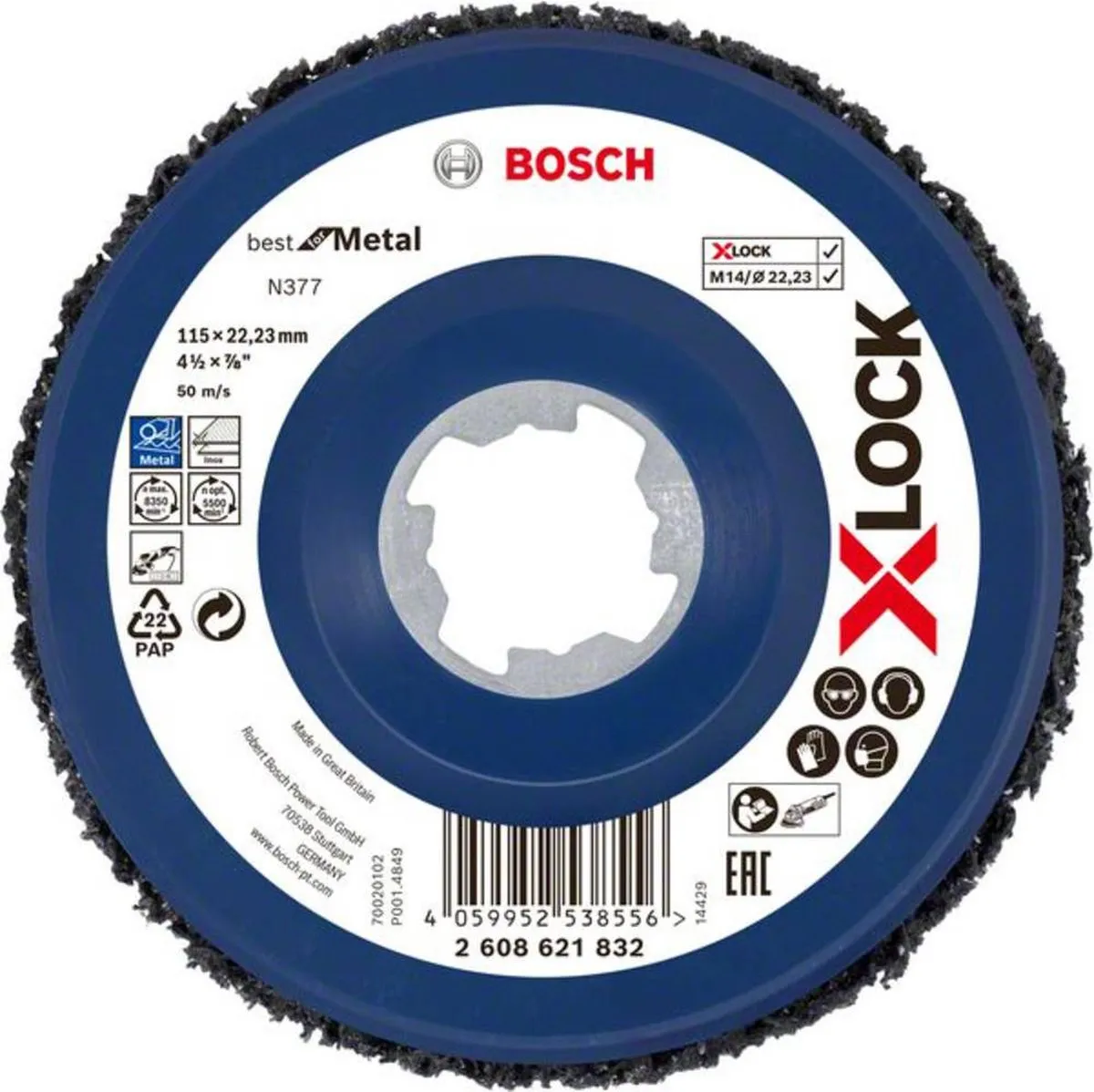 Bosch Professional Polijstschijf Ø115mm