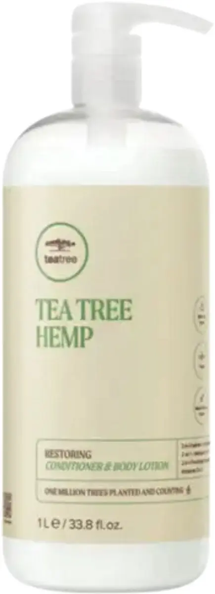 Paul Mitchell Tea Tree Hemp Restoring Conditioner & Body Lotion 1000ml