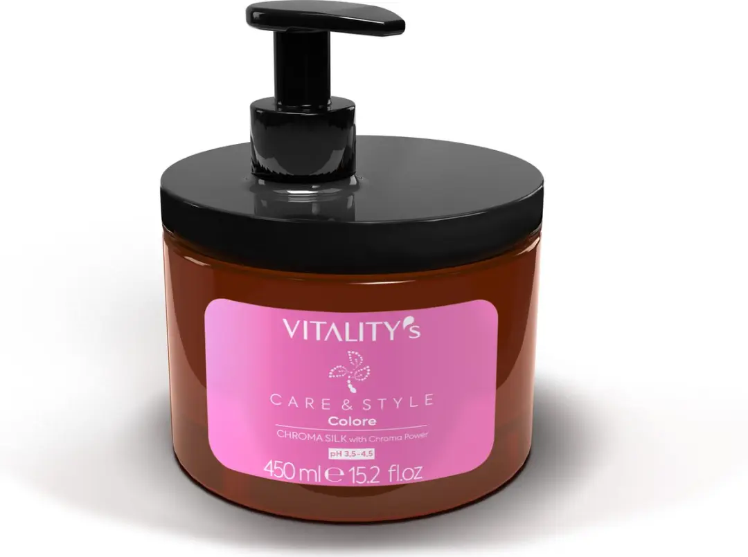 Vitality's Care & Style Colore Chroma Silk haarmasker Unisex 450 ml