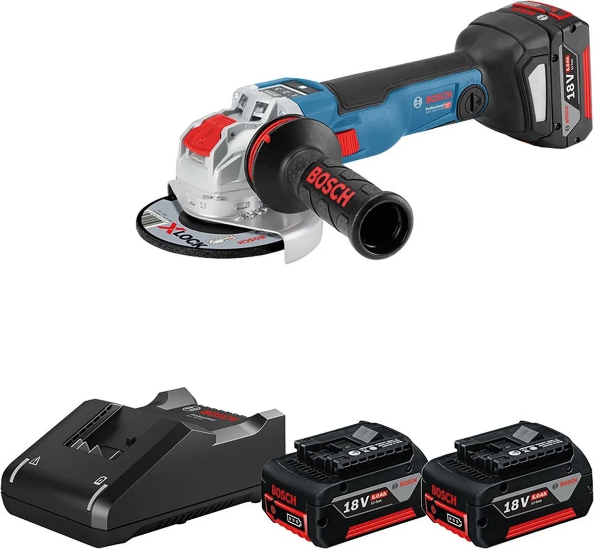 Bosch Professional GWX 18V-10 SC Haakse Slijper