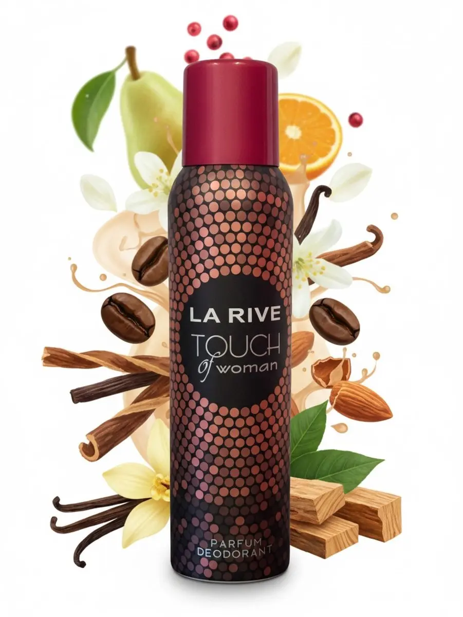 La Rive Touch of Woman Dames Parfum Deo Spray 150ml