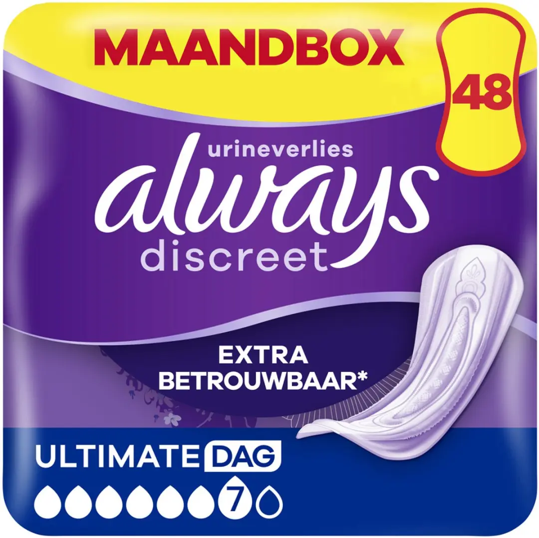 Always Discreet Incontinentieverband Plus Voor Urineverlies