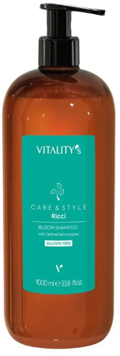 Vitality's Care & Style Ricci Bloom Shampoo 1000ml Cleaning Care
