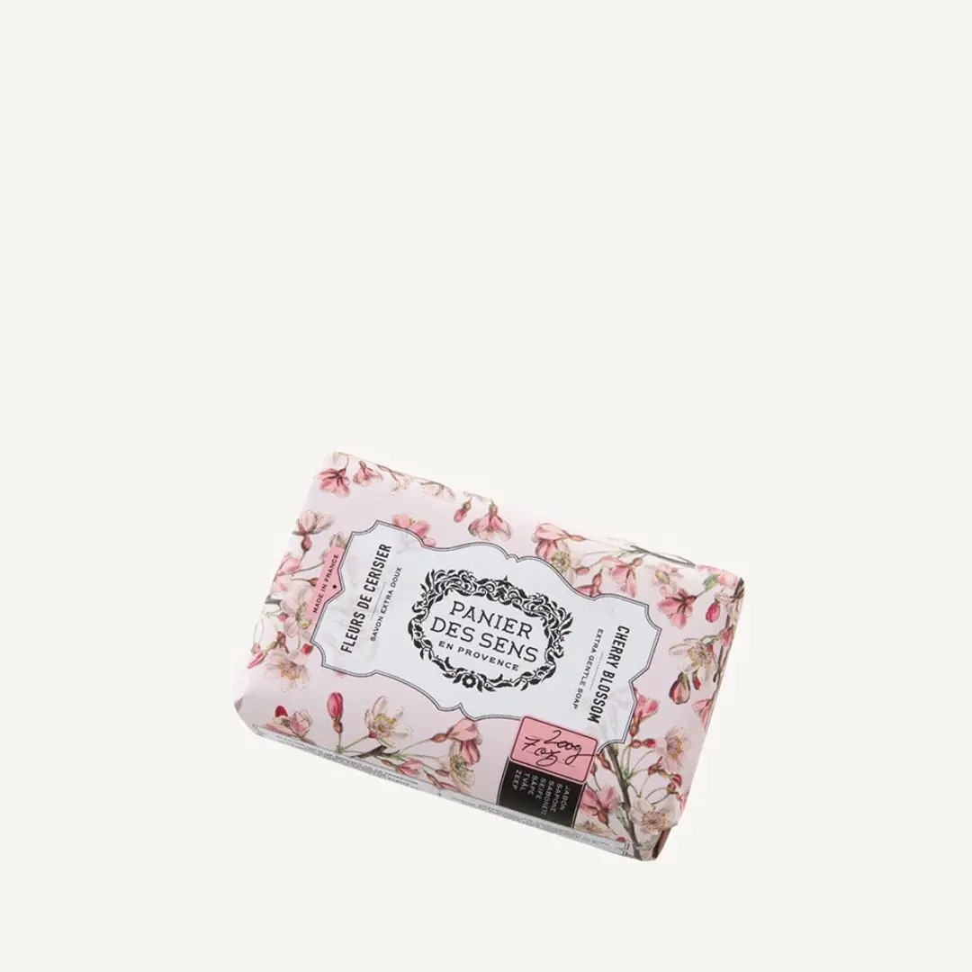 Panier Des Sens Shea Butter Soaps Extra Gentle Soap Zeep Cherry Blossom 200gr
