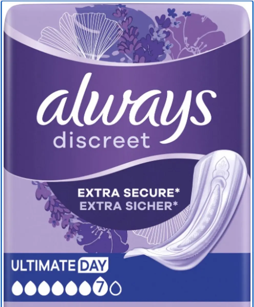 Always Discreet Maandverband Voor Urineverlies