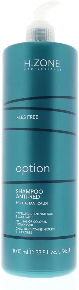 H.Zone Option Anti-Red Shampoo 1000ml