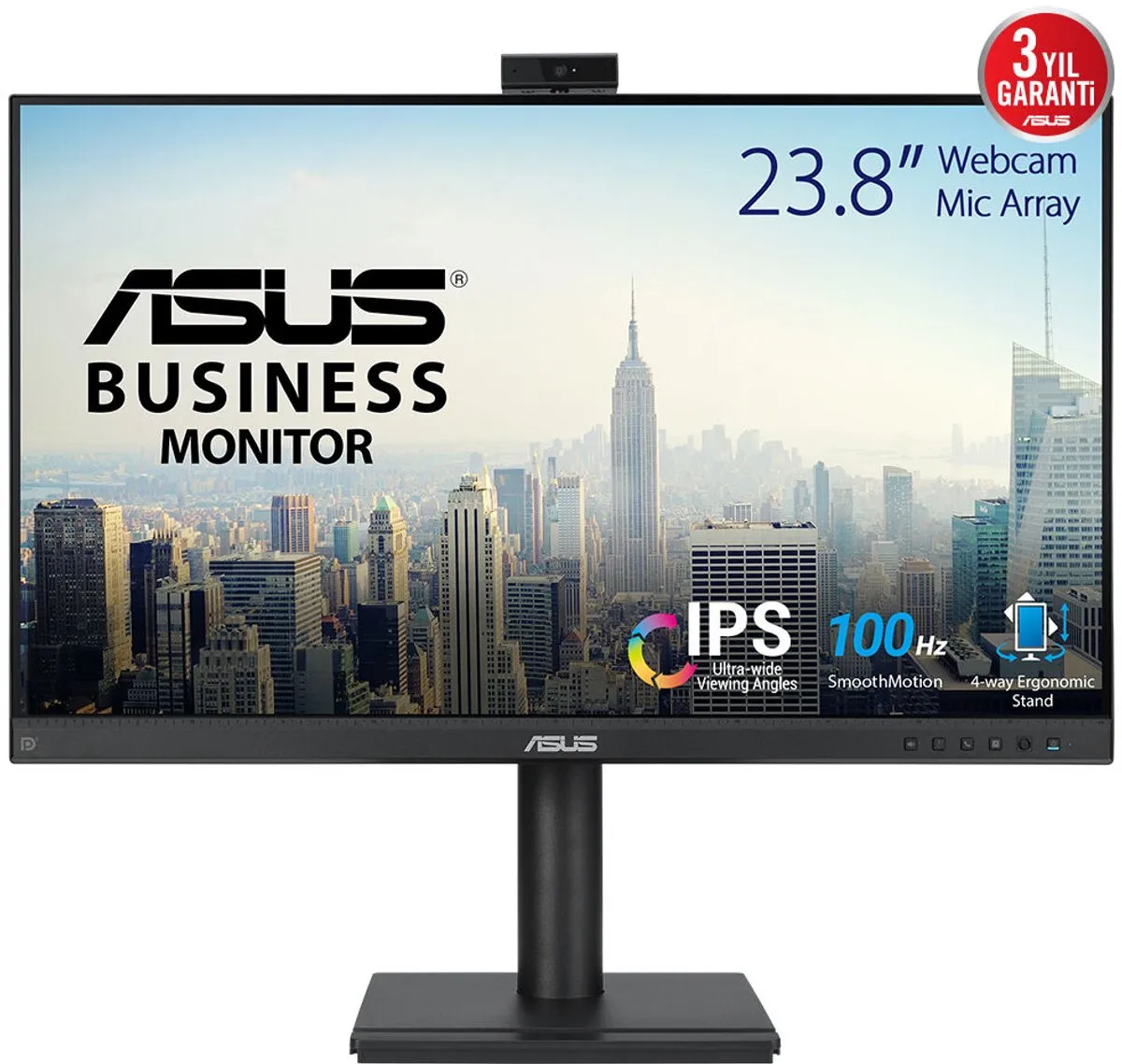ASUS BE249QFK Monitor 23.8" Full HD